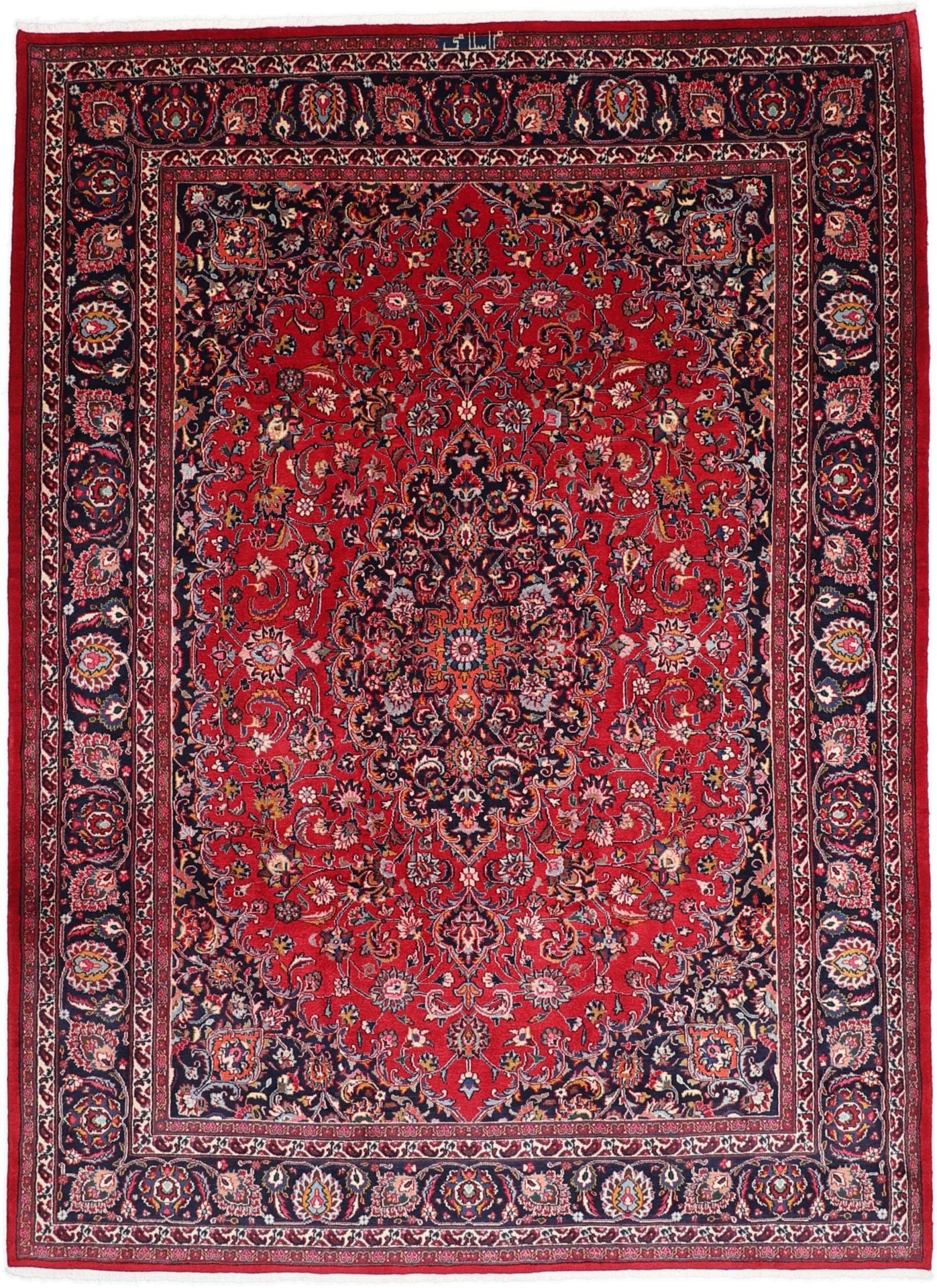 Perserteppich Mashad 243 x 333 cm Schurwolle handgeknüpft