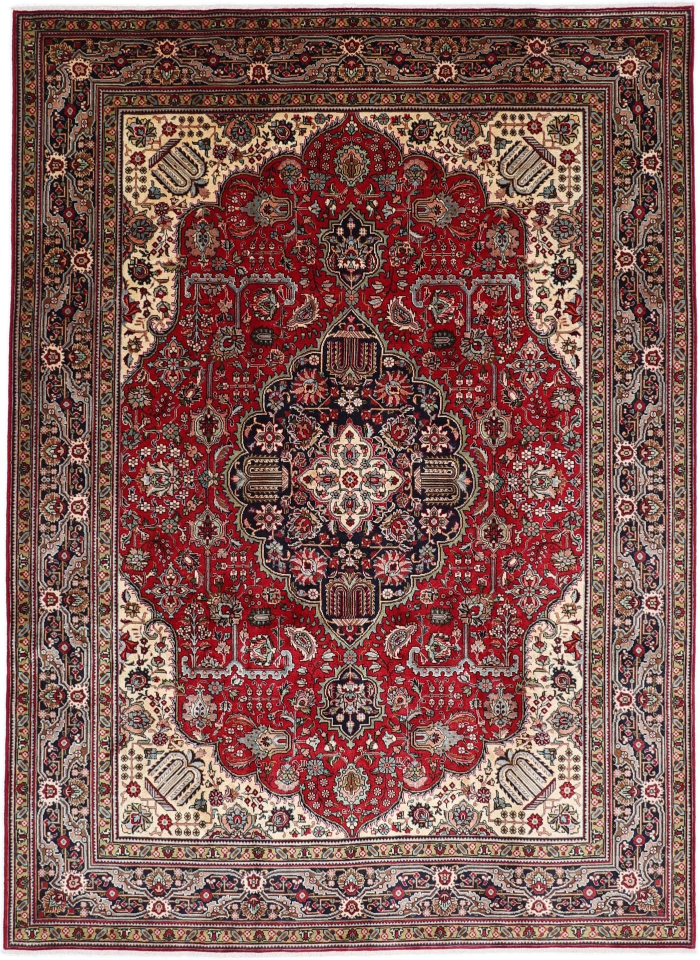 Perserteppich Täbriz 255 x 350 cm Schurwolle handgeknüpft