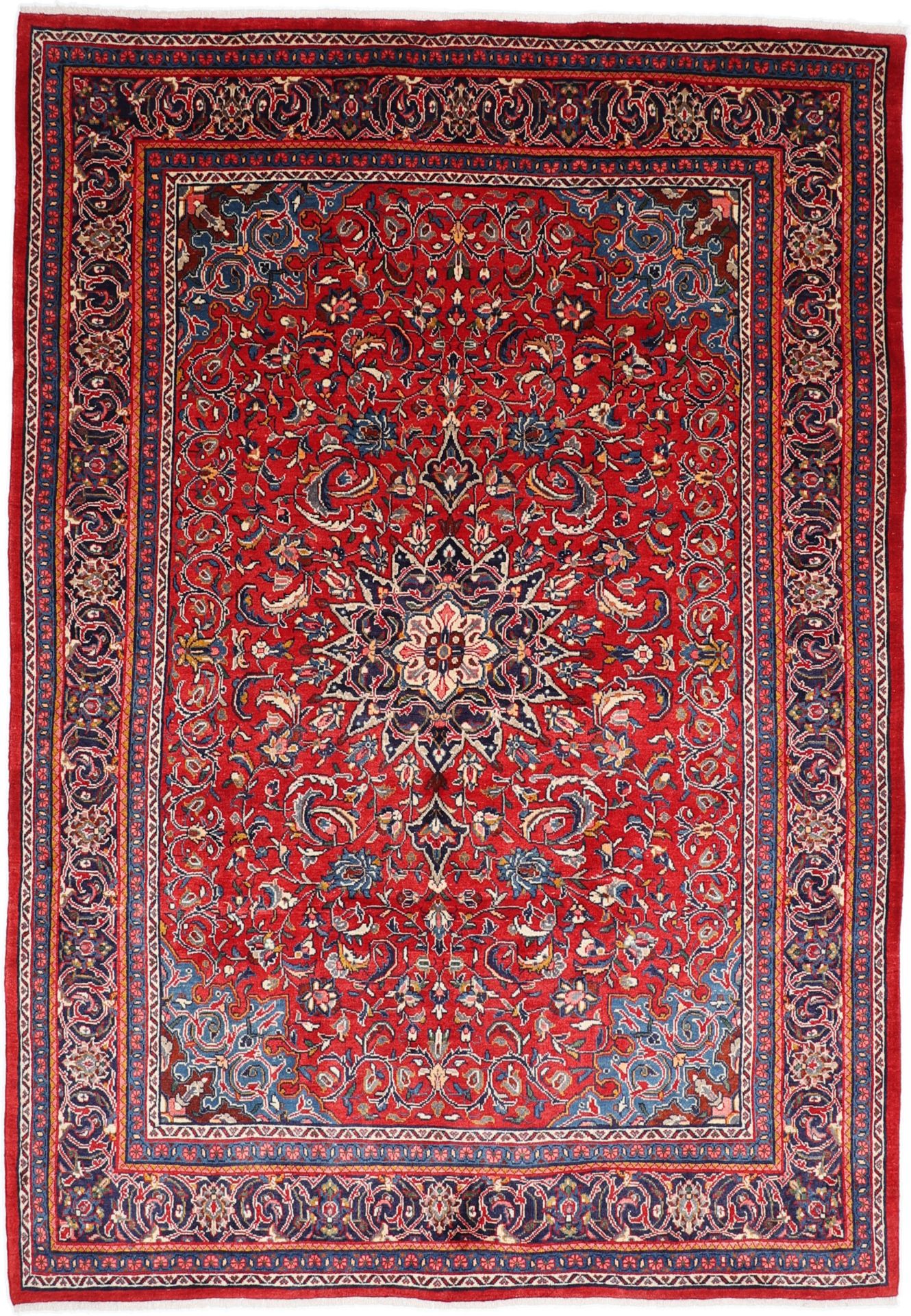Perserteppich Mahal 247 x 356 cm Schurwolle handgeknüpft