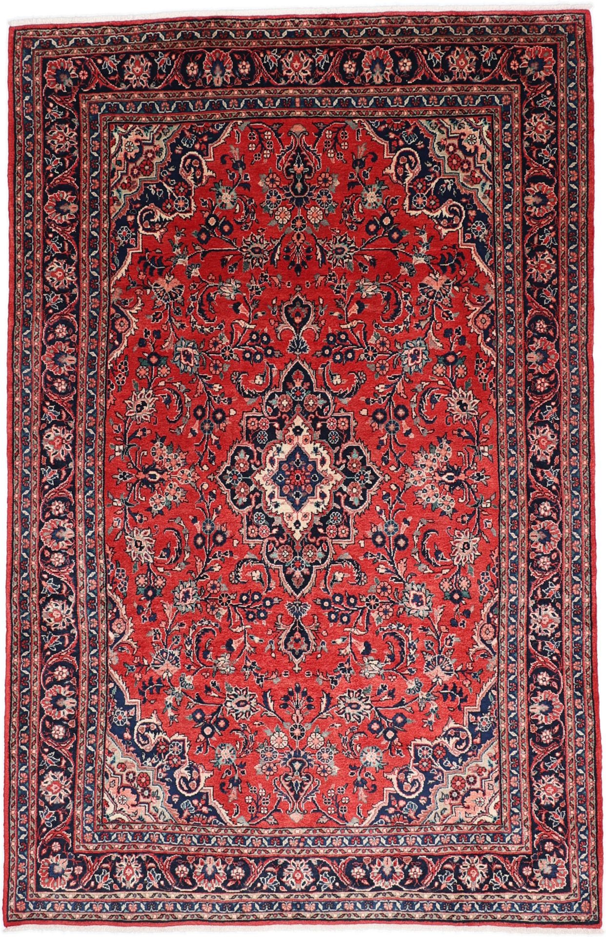 Perserteppich Hamadan 225 x 347 cm Schurwolle handgeknüpft