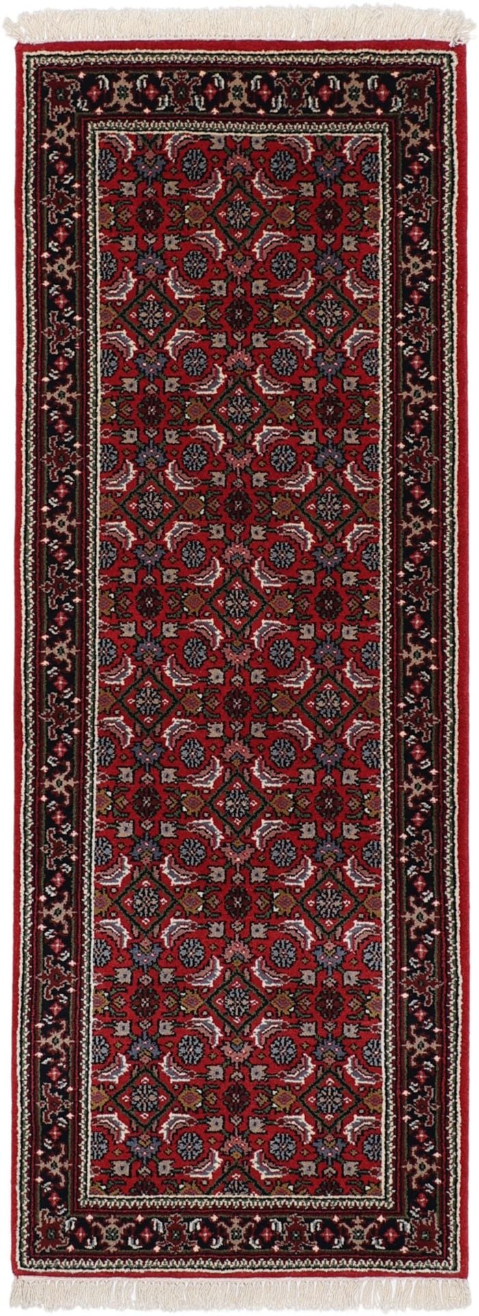 Orientteppich Bidjar 73 x 196 cm Schurwolle handgeknüpft robust