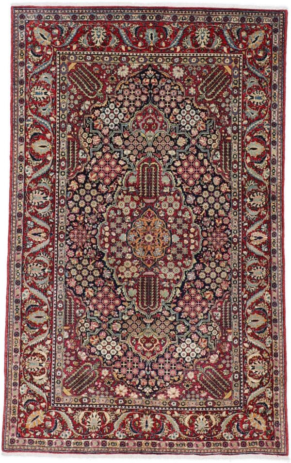 Perserteppich Isfahan 130 x 205 cm Schurwolle handgeknüpft