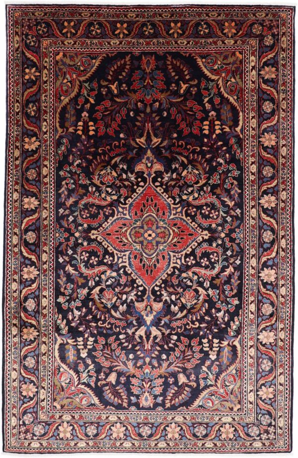 Perserteppich Lilian 220 x 345 cm Schurwolle handgeknüpft antik