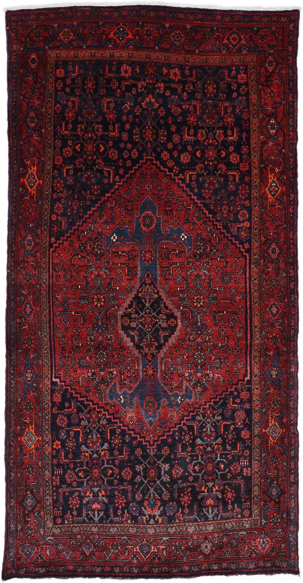 Perserteppich Koliai 137 x 265 cm Schurwolle handgeknüpft