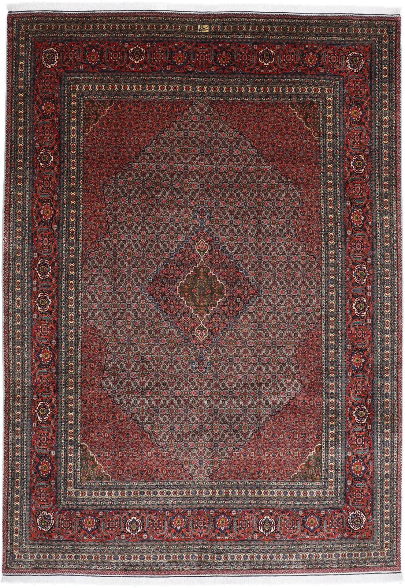 Perserteppich Sarab 259 x 364 cm Schurwolle Handgeknüpft Antik