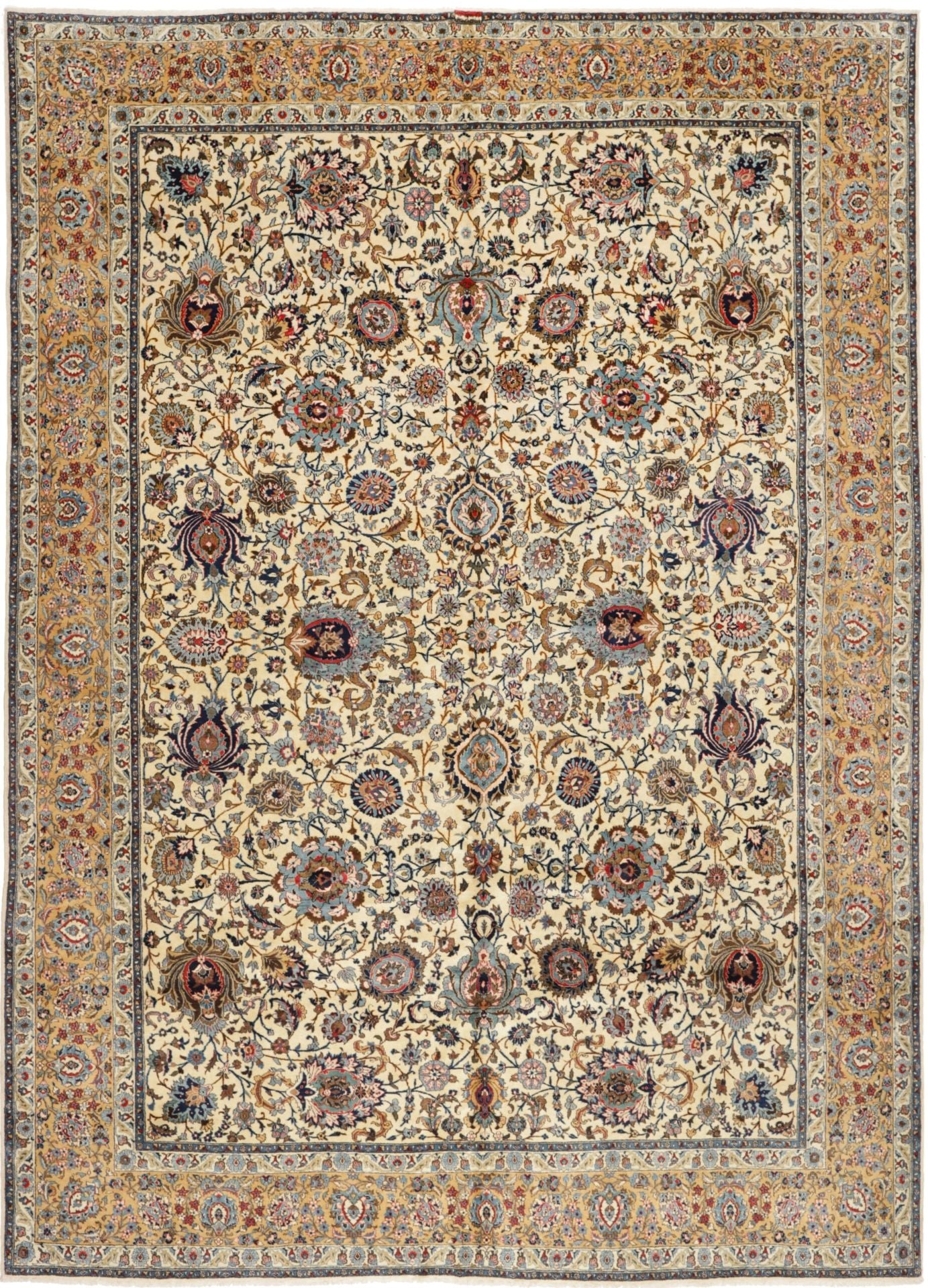 Perserteppich Kashan 320 x 460 cm Schurwolle handgeknüpft