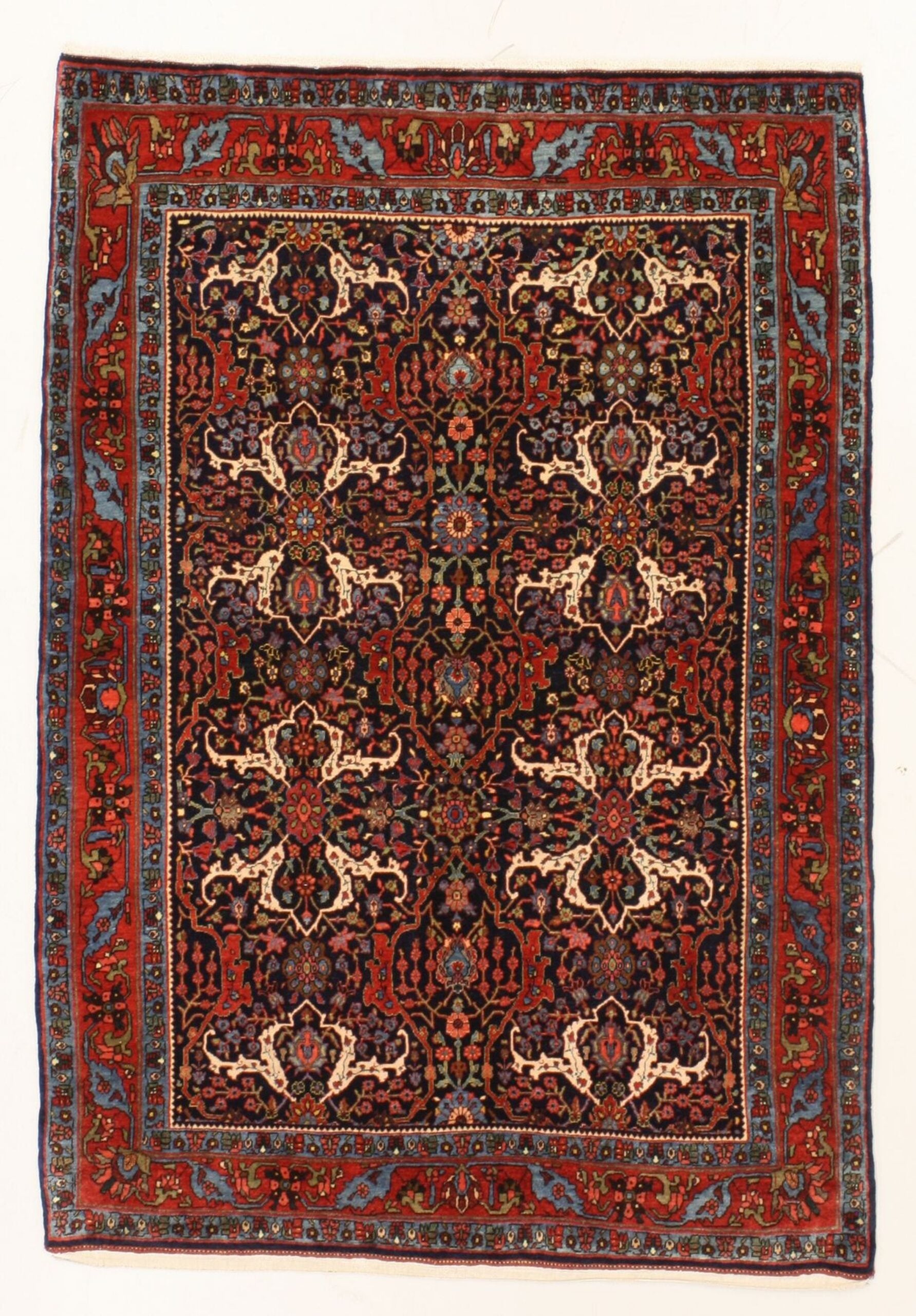 Perserteppich Bidjar 115 x 165 cm Schurwolle handgeknüpft robust