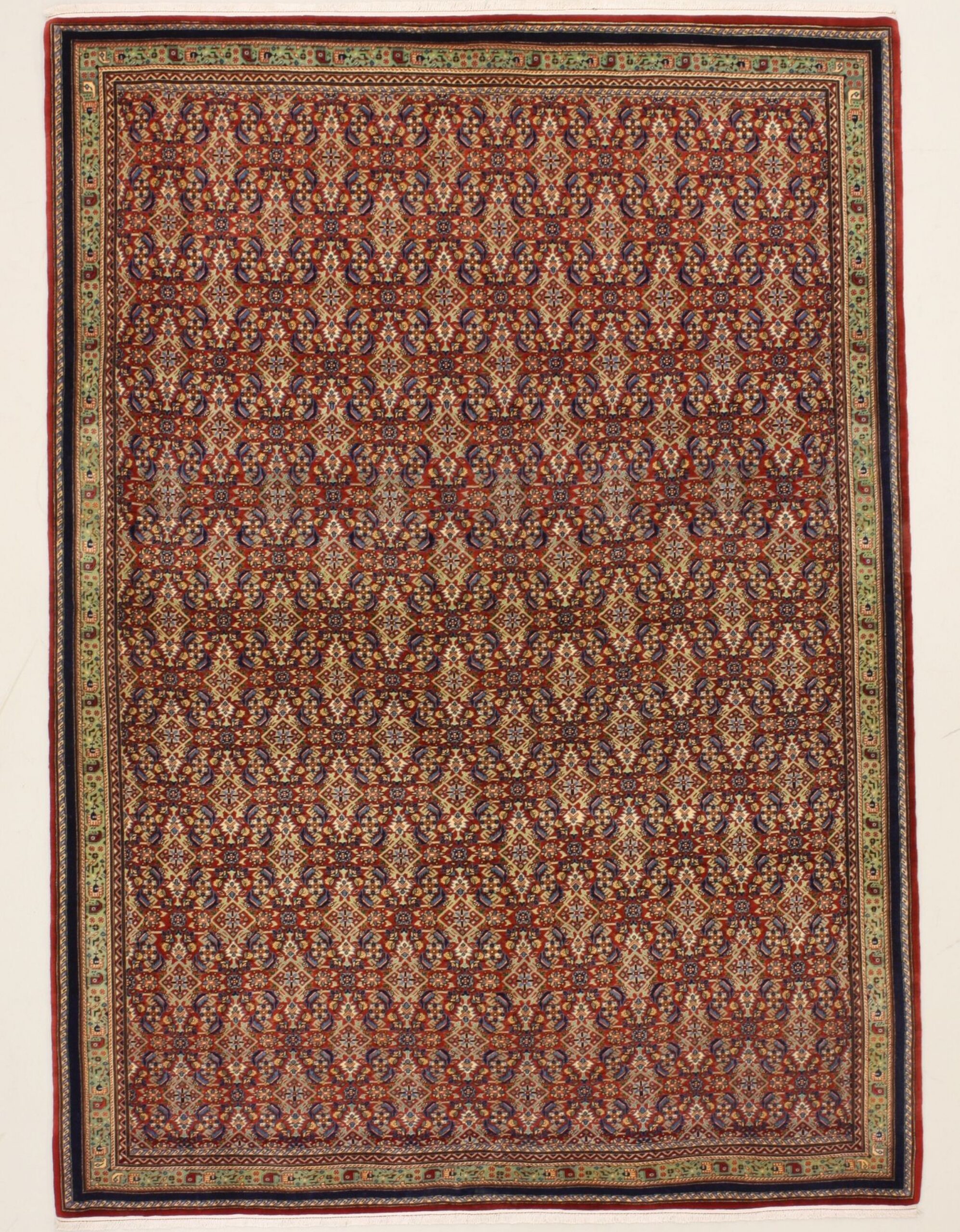 Perserteppich Isfahan 155 x 215 cm Schurwolle handgeknüpft