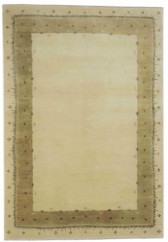 Orientteppich 240 x 163 cm Wolle handgeknüpft Loribaft