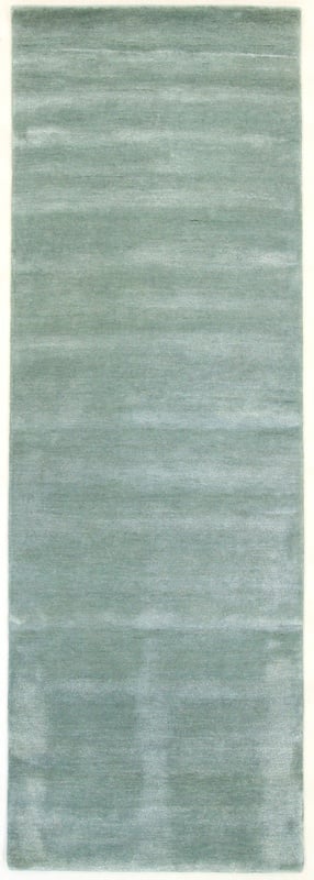 Orientteppich Indien 247 x 183 cm Wolle handgeknüpft Schwarz-Grau