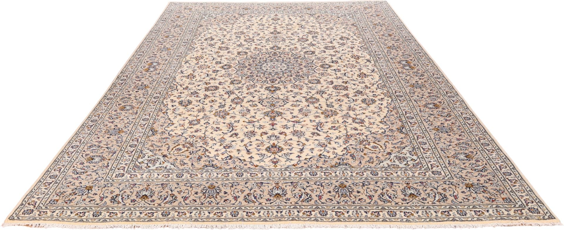 Perserteppich Kashan 300 x 400 cm Schurwolle handgeknüpft