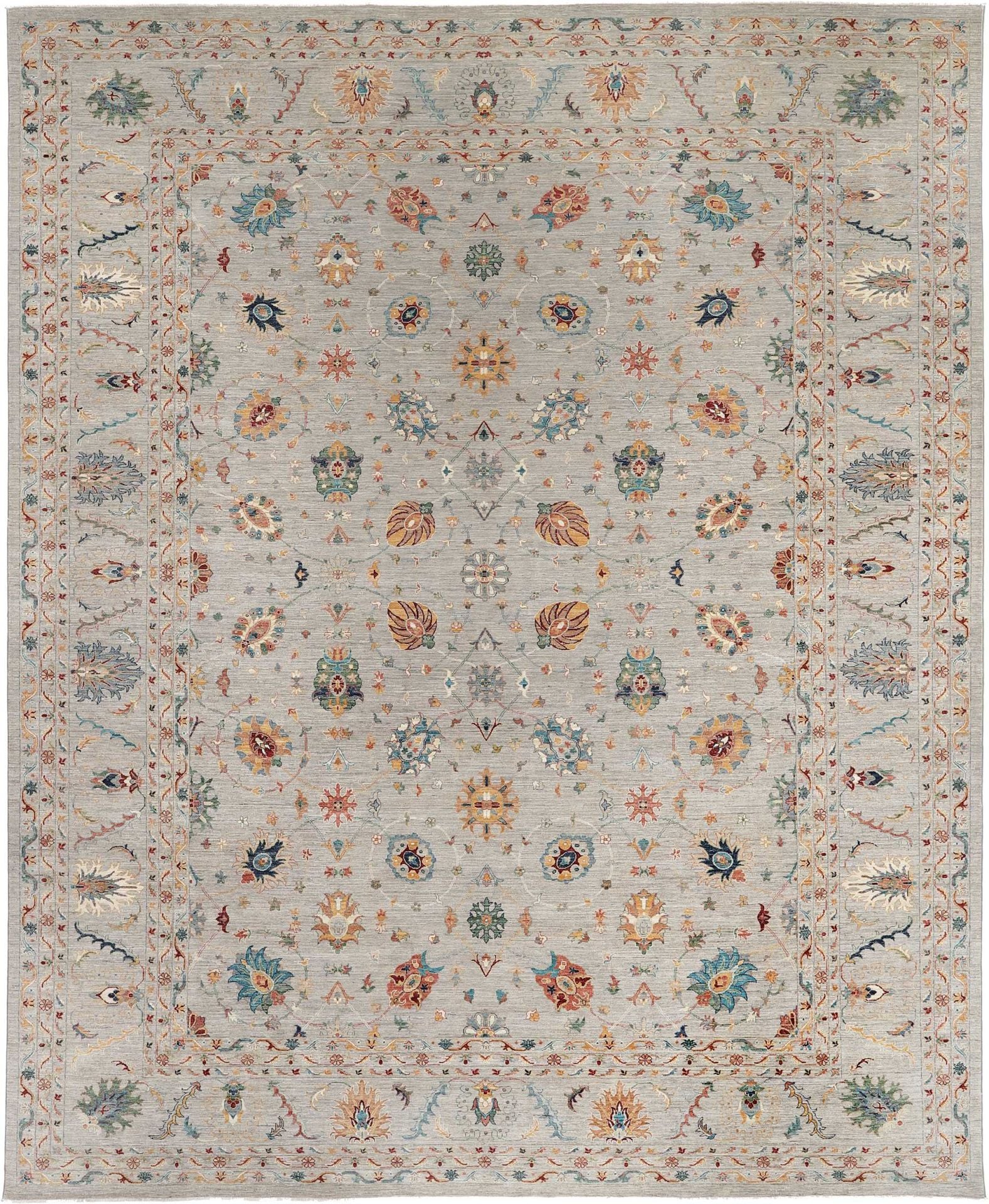 Orientteppich Ziegler 386 x 480 cm Schurwolle handgeknüpft