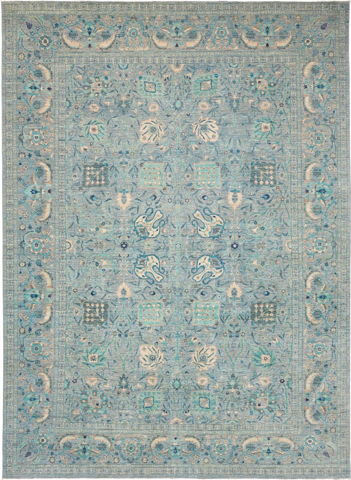 Orientteppich Ziegler 272 x 368 cm Schurwolle handgeknüpft