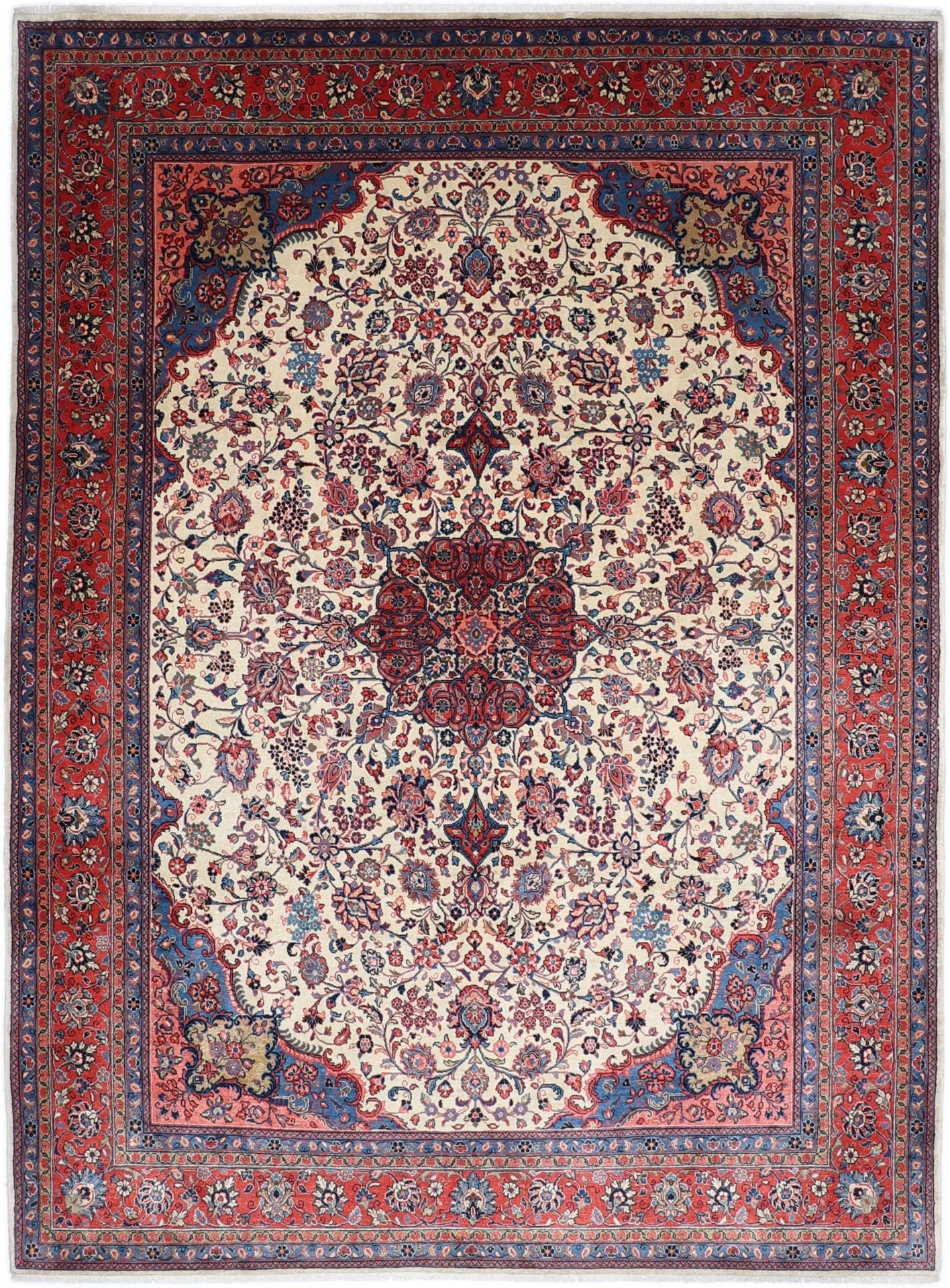 Perserteppich Sarough 270 x 365 cm Schurwolle handgeknüpft