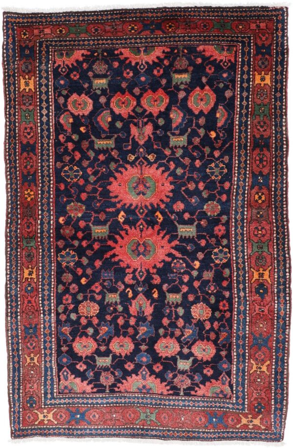 Perserteppich Koliai 125 x 190 cm Schurwolle handgeknüpft