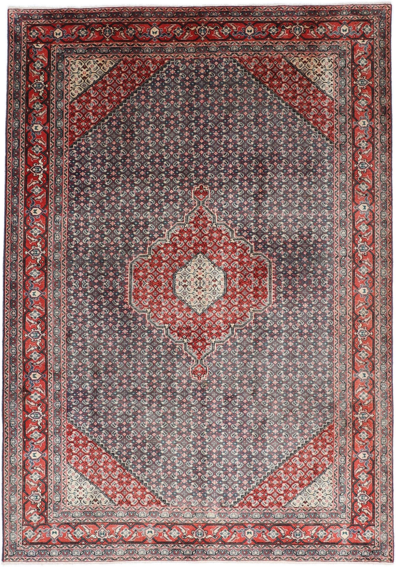Perserteppich Ardebil 203 x 290 cm Schurwolle handgeknüpft