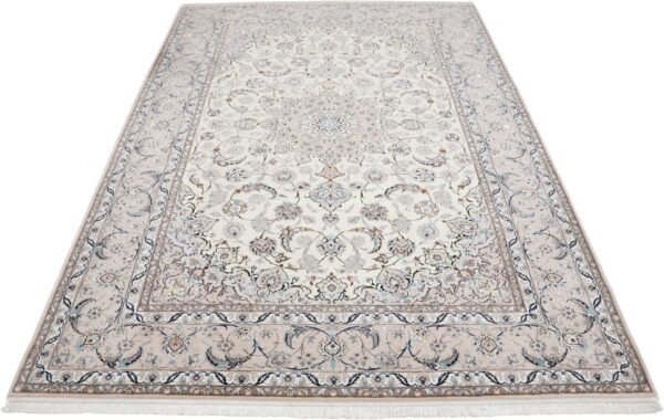 Perserteppich Isfahan 210 x 302 cm Schurwolle-Seide handgeknüpft