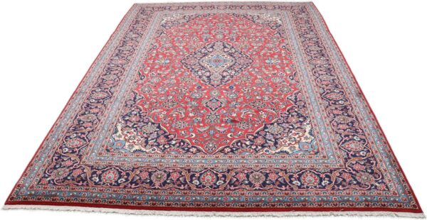 Perserteppich Kashan 250 x 357 cm Schurwolle handgeknüpft