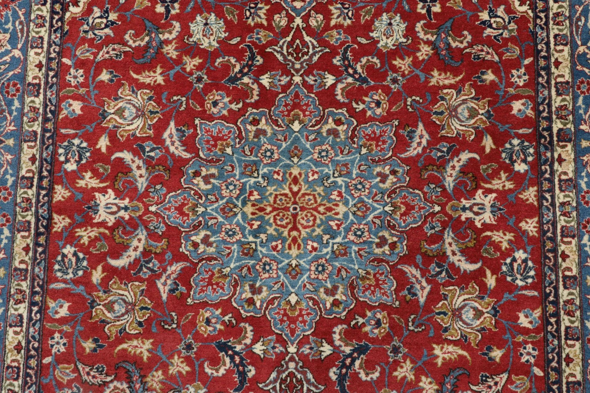 Perserteppich Isfahan 150 x 237 cm Schurwolle handgeknüpft