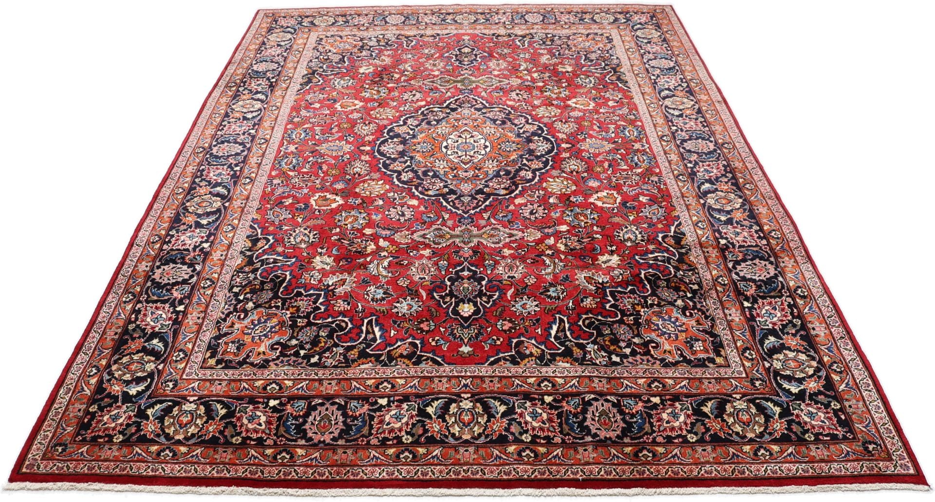Perserteppich Mashad 242 x 330 cm Schurwolle handgeknüpft