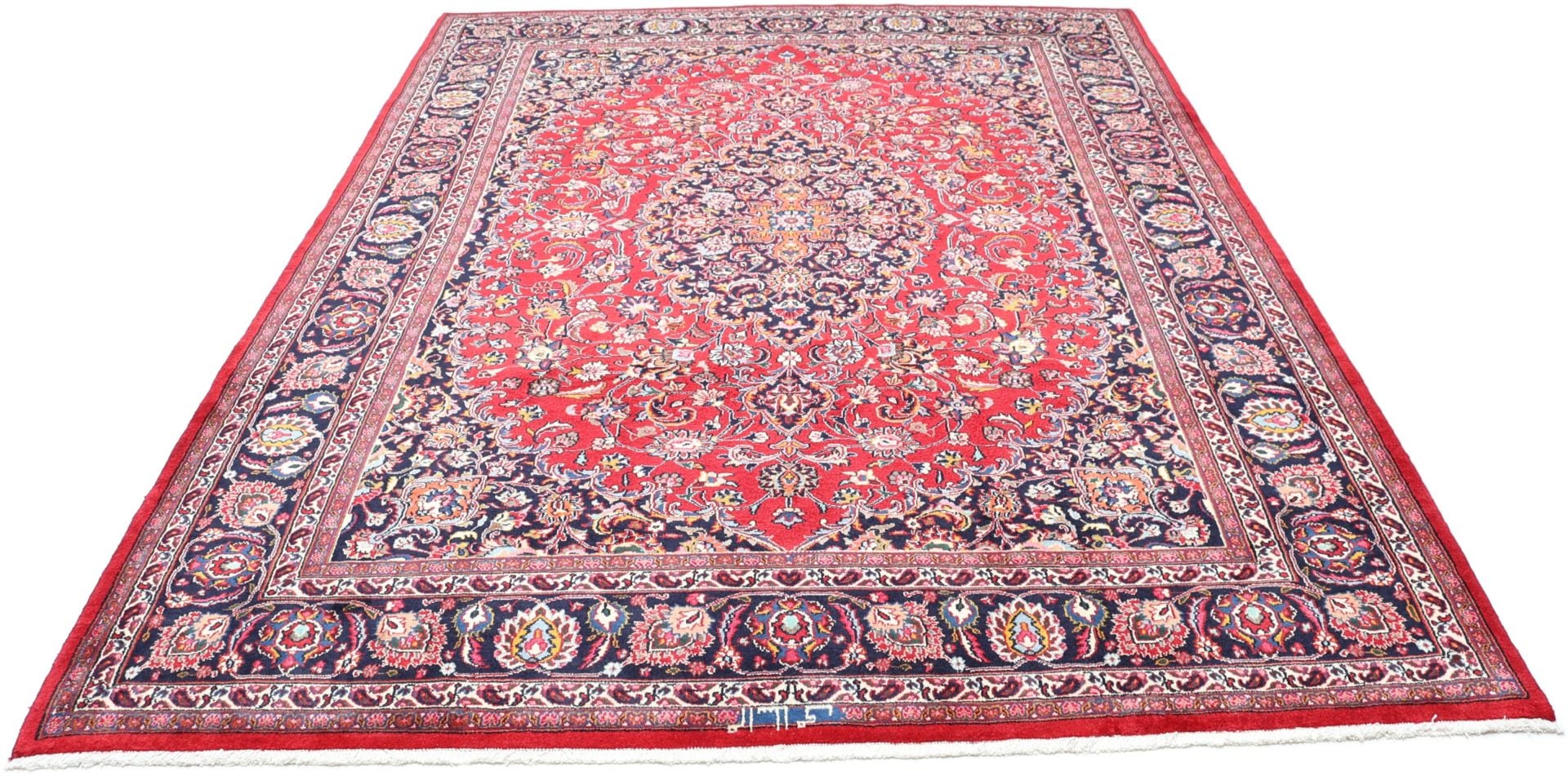 Perserteppich Mashad 243 x 333 cm Schurwolle handgeknüpft