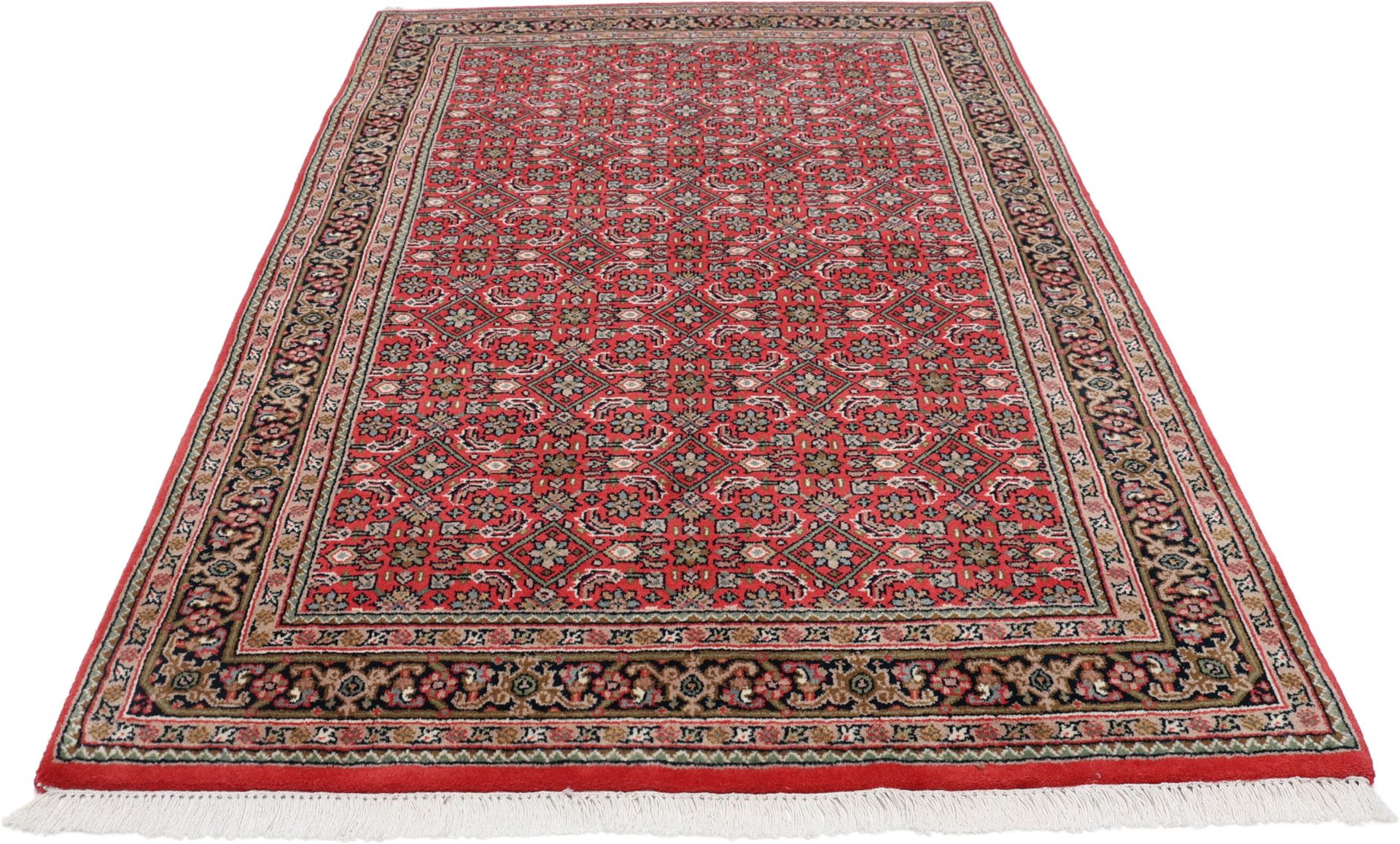 Orientteppich Bidjar 121 x 181 cm Schurwolle handgeknüpft robust