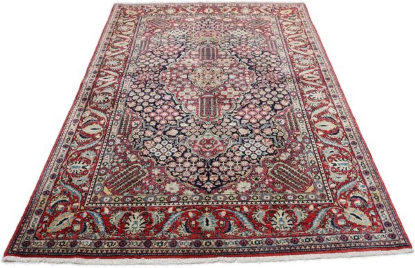 Perserteppich Isfahan 130 x 205 cm Schurwolle handgeknüpft