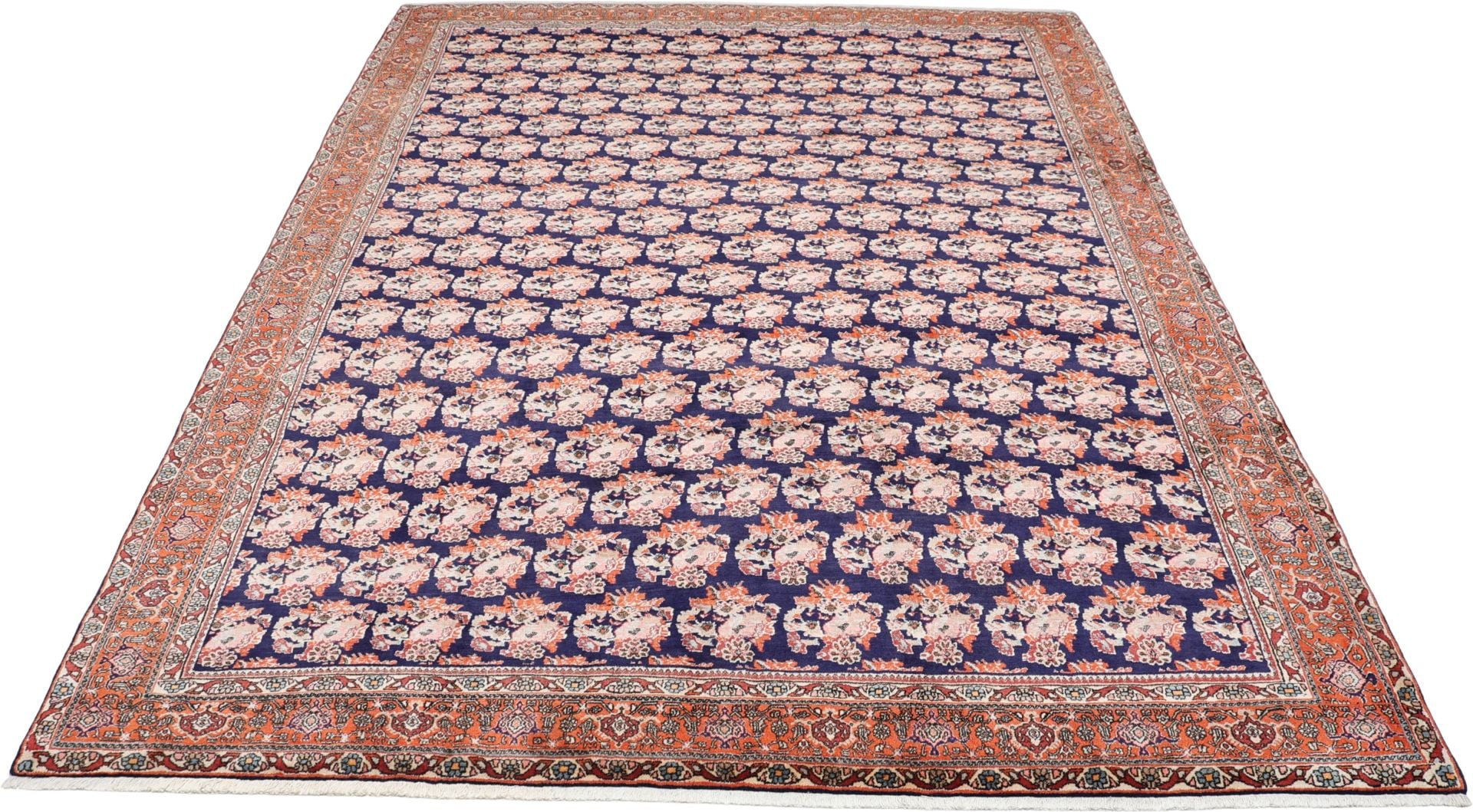 Perserteppich Bidjar 254 x 343 cm Schurwolle handgeknüpft antik