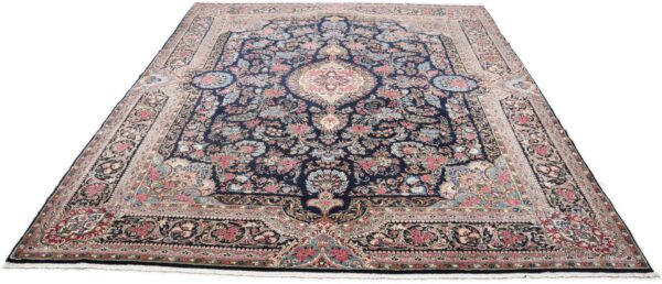 Perserteppich Kirman 280 x 360 cm Schurwolle handgeknüpft antik
