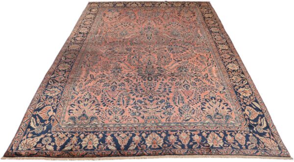 Perserteppich Sarough 233 x 342 cm Schurwolle handgeknüpft antik