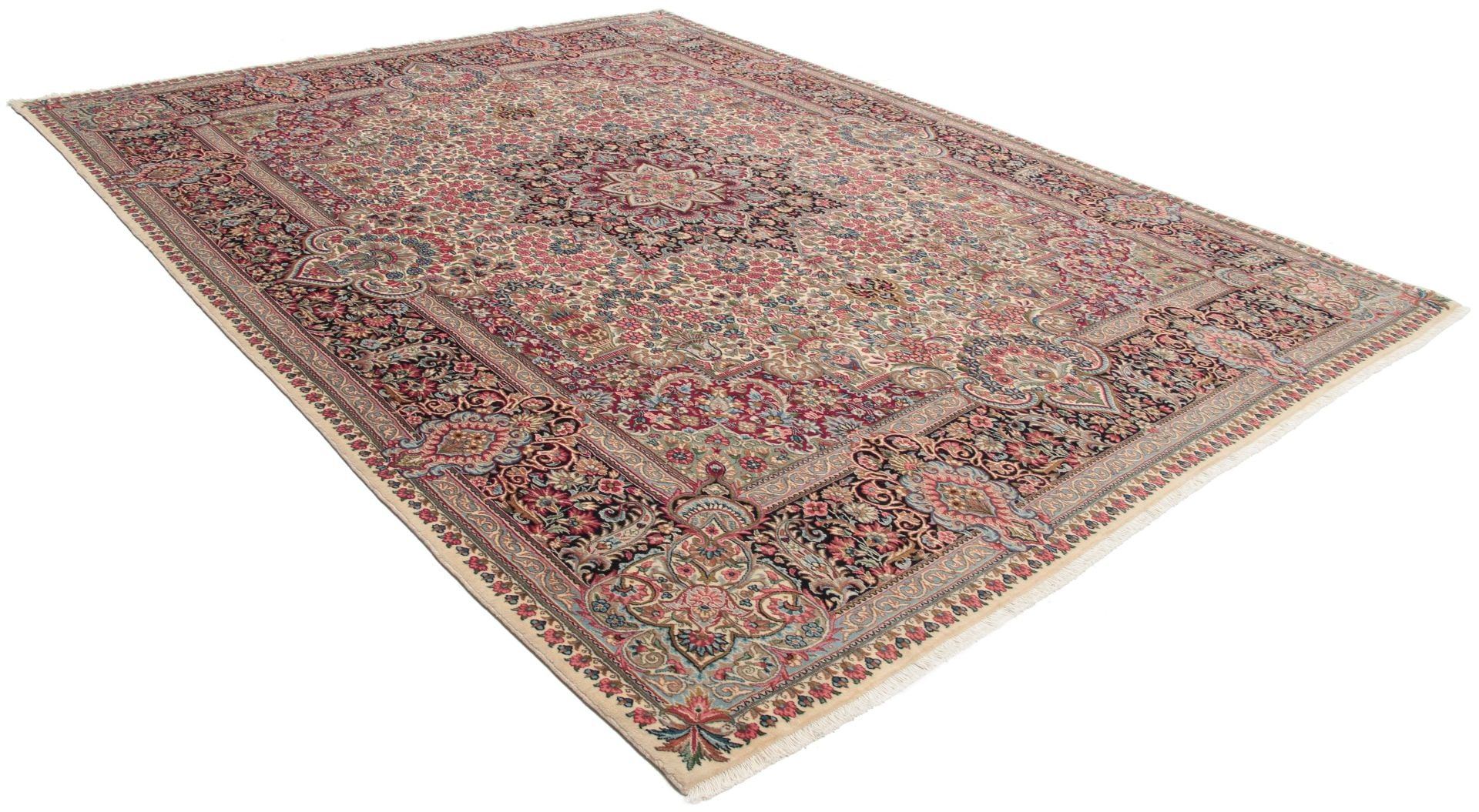 Perserteppich Kirman 250 x 322 cm Schurwolle handgeknüpft