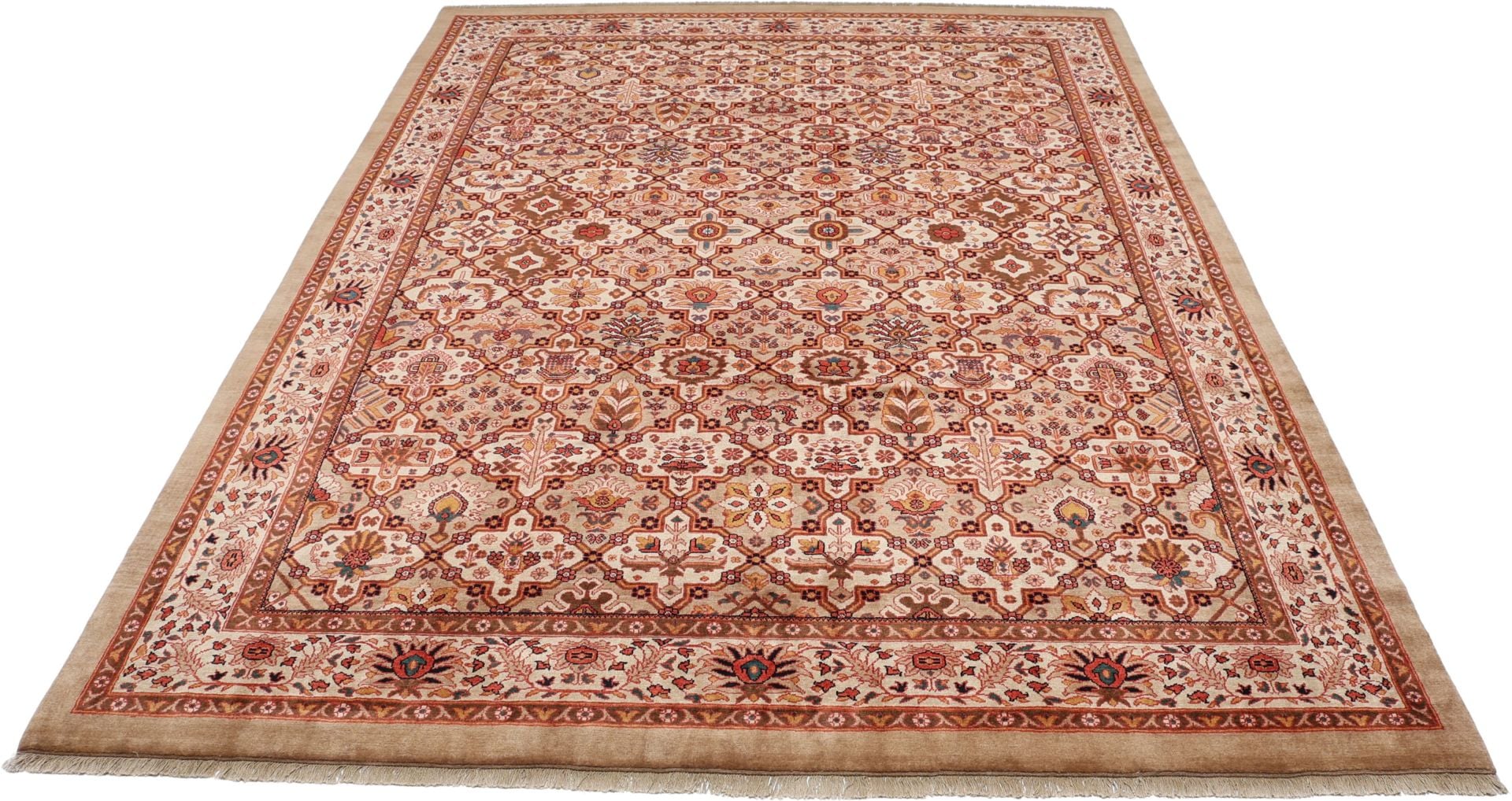 Perserteppich Malayer 261 x 346 cm Schurwolle handgeknüpft