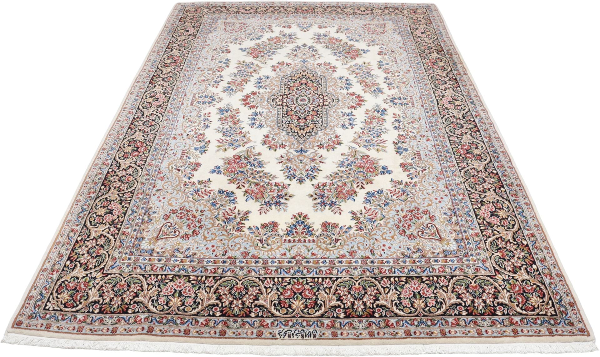 Perserteppich Kirman 208 x 320 cm Schurwolle handgeknüpft