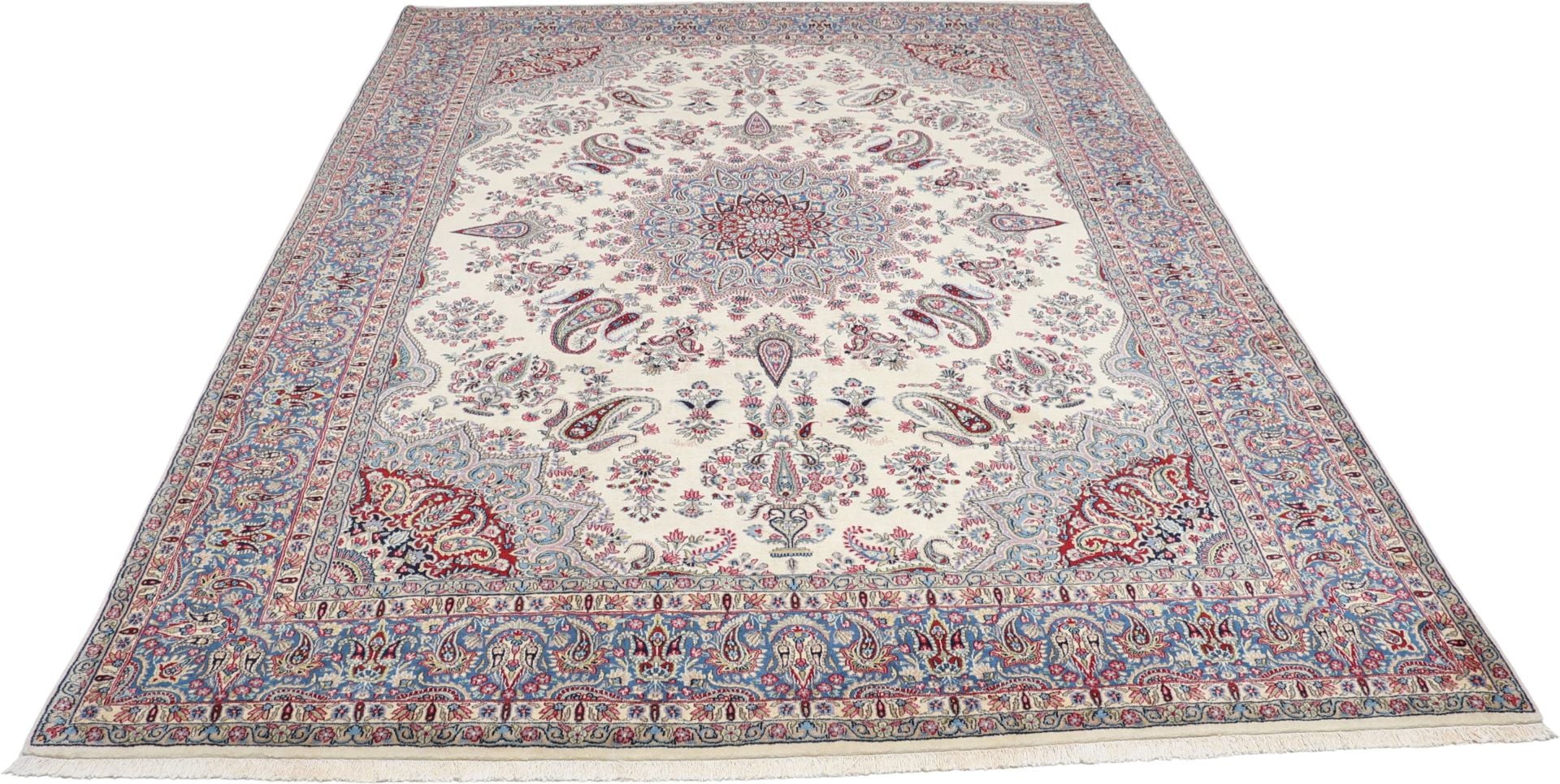 Perserteppich Kirman 246 x 335 cm Schurwolle handgeknüpft