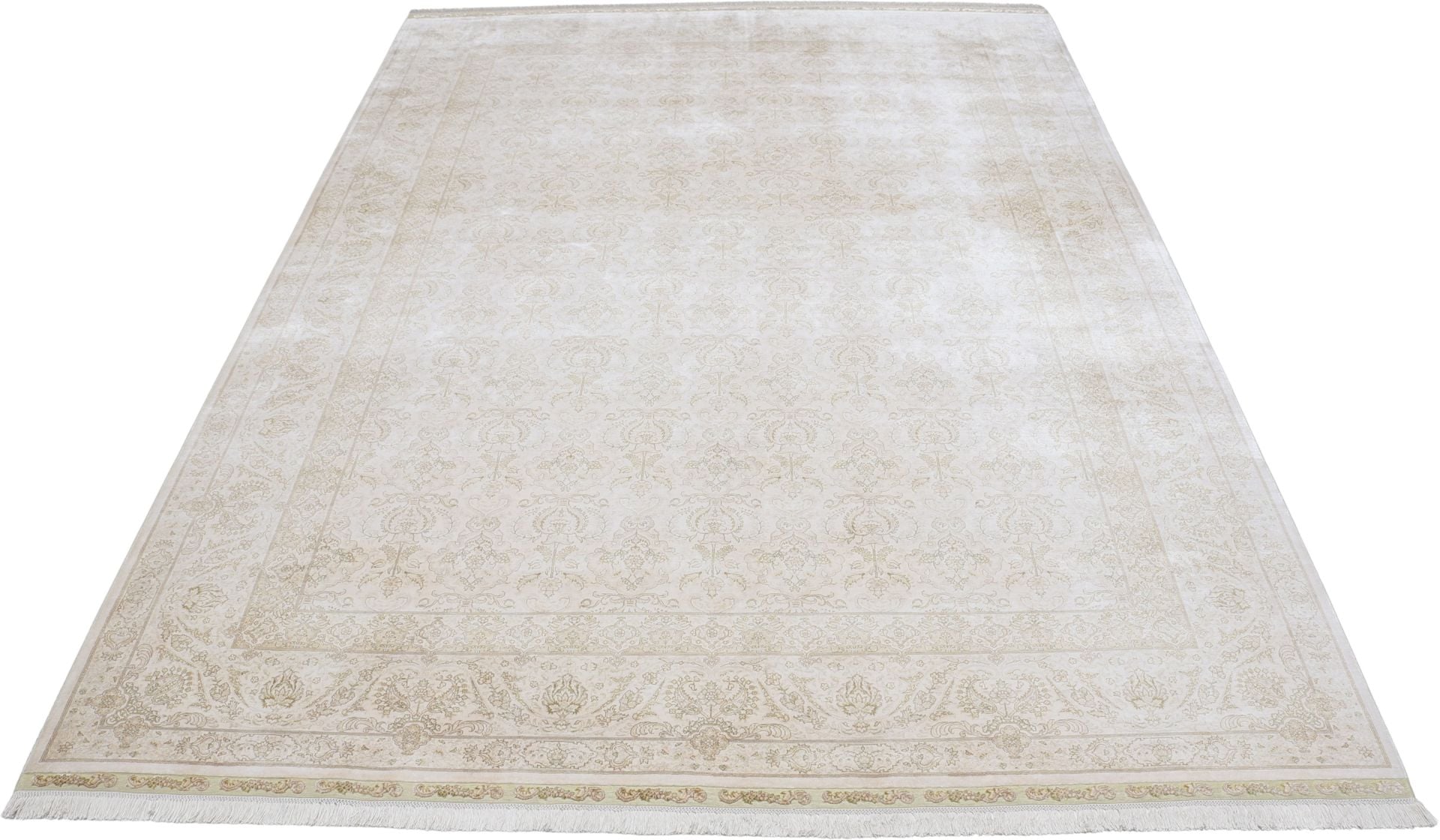 Orientteppich Hereke 220 x 306 cm Seide handgeknüpft