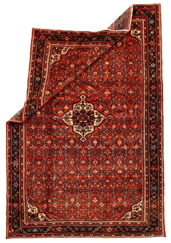 Perserteppich Hosseinabad 306 x 208 cm Wolle handgeknüpft