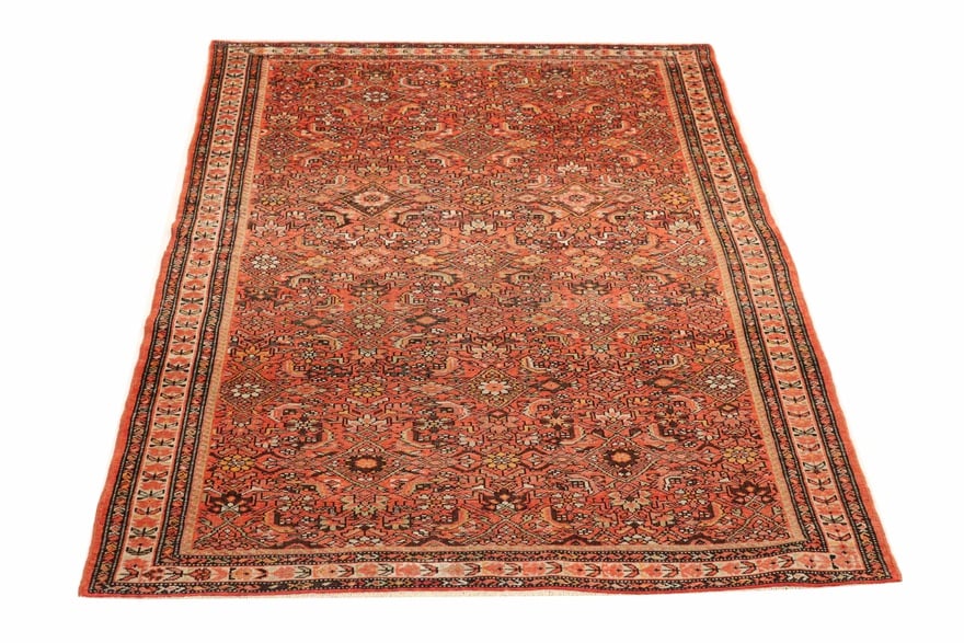 Perserteppich Persien 197 x 126 cm Schurwolle handgeknüpft Antik