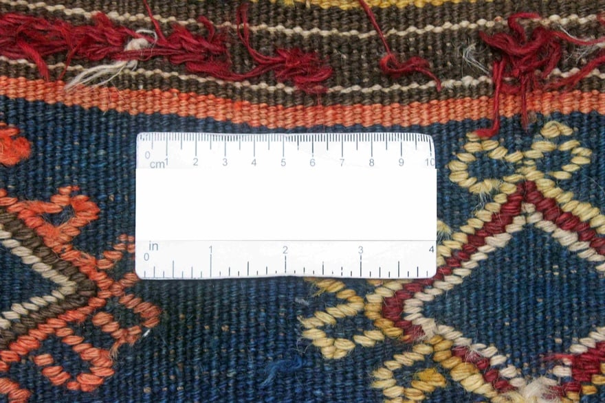 Perserteppich Bakhtiari 275 x 200 cm Wolle handgewebt Antik