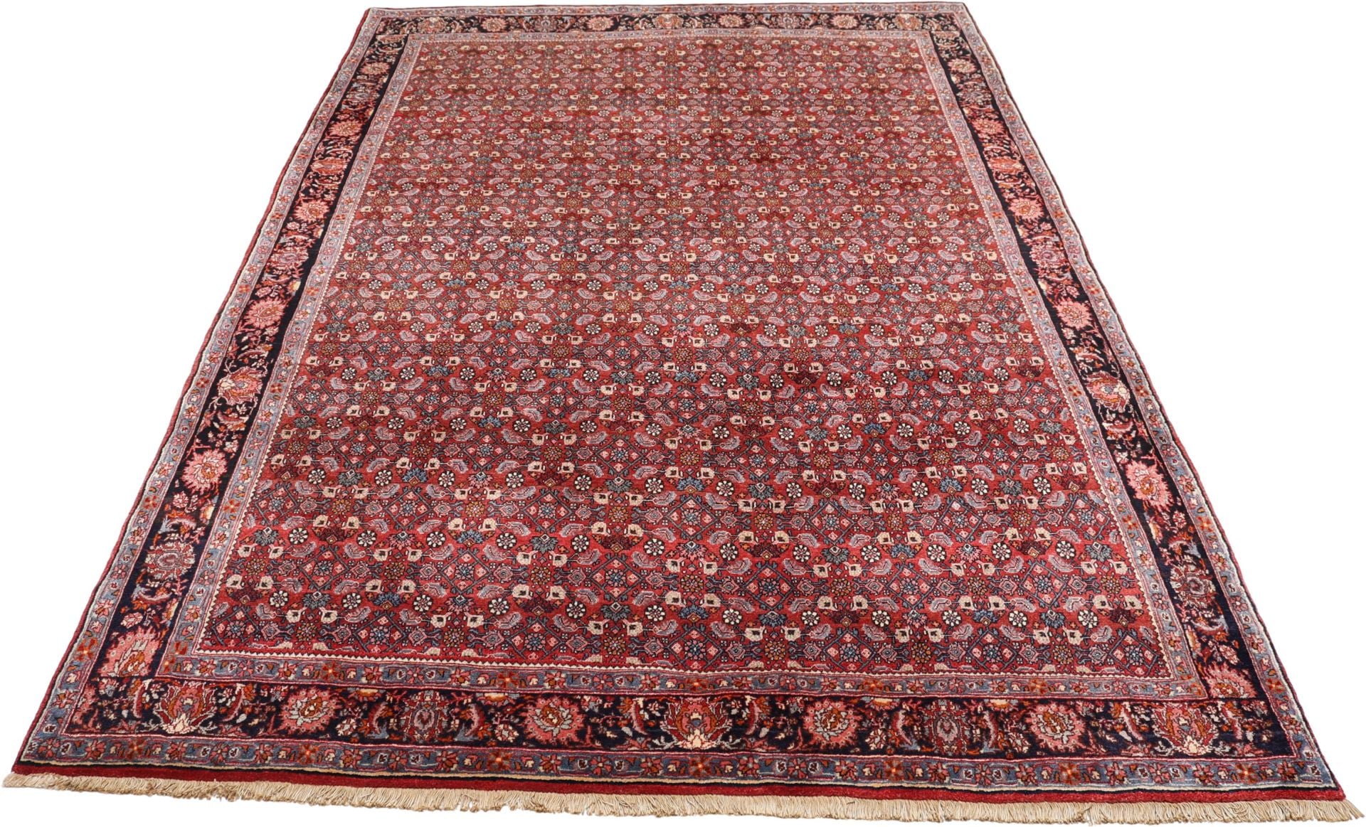 Perserteppich Bidjar 225 x 335 cm Schurwolle handgeknüpft vintage