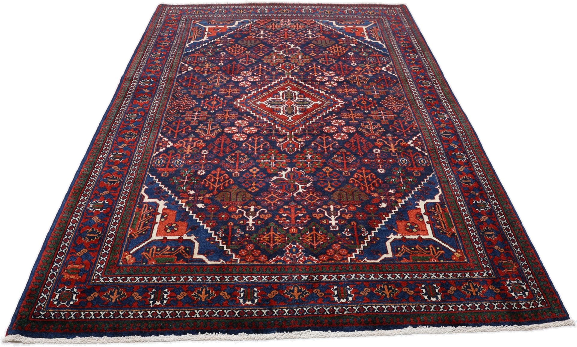 Perserteppich Meimeh 136 x 205 cm Schurwolle handgeknüpft