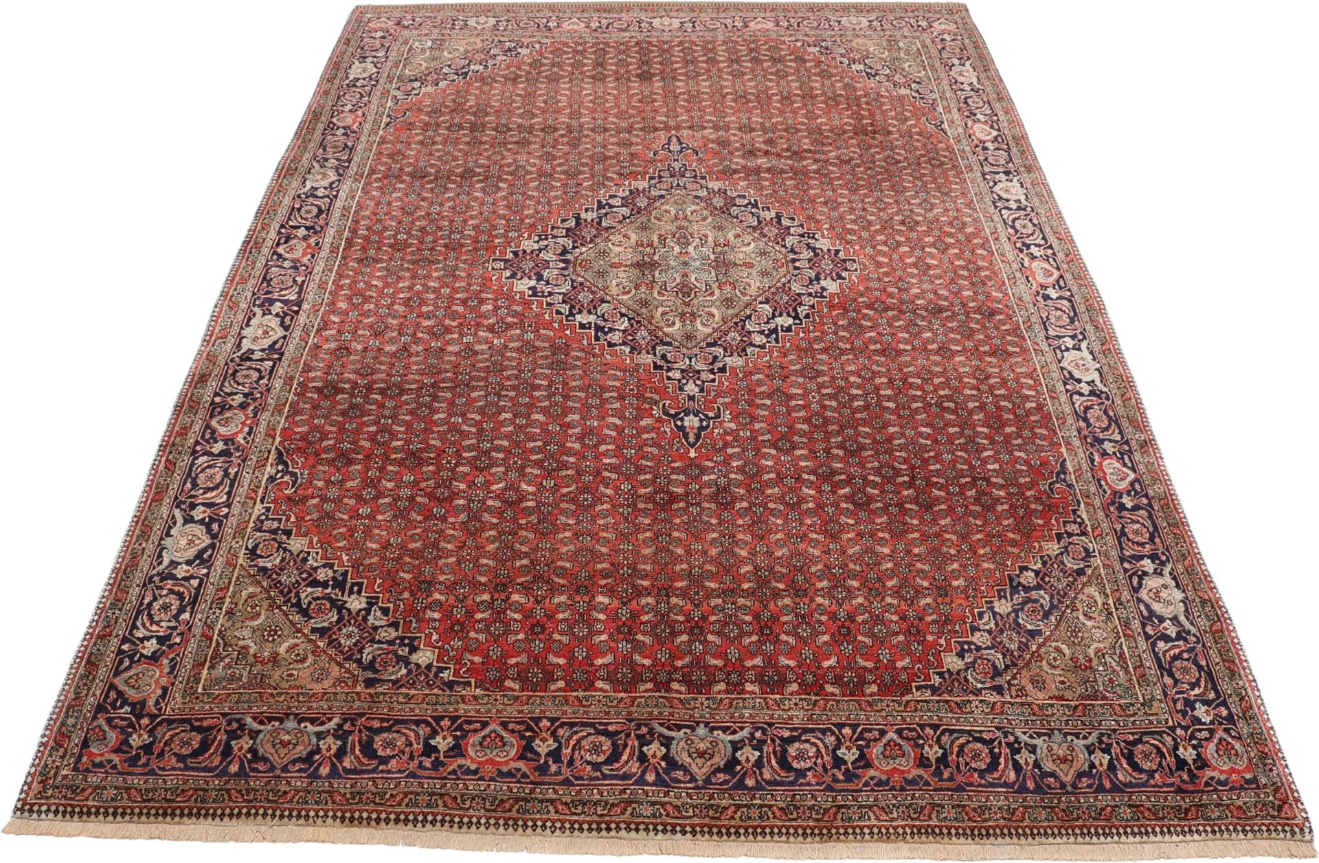 Perserteppich Bidjar 228 x 332 cm Schurwolle handgeknüpft antik