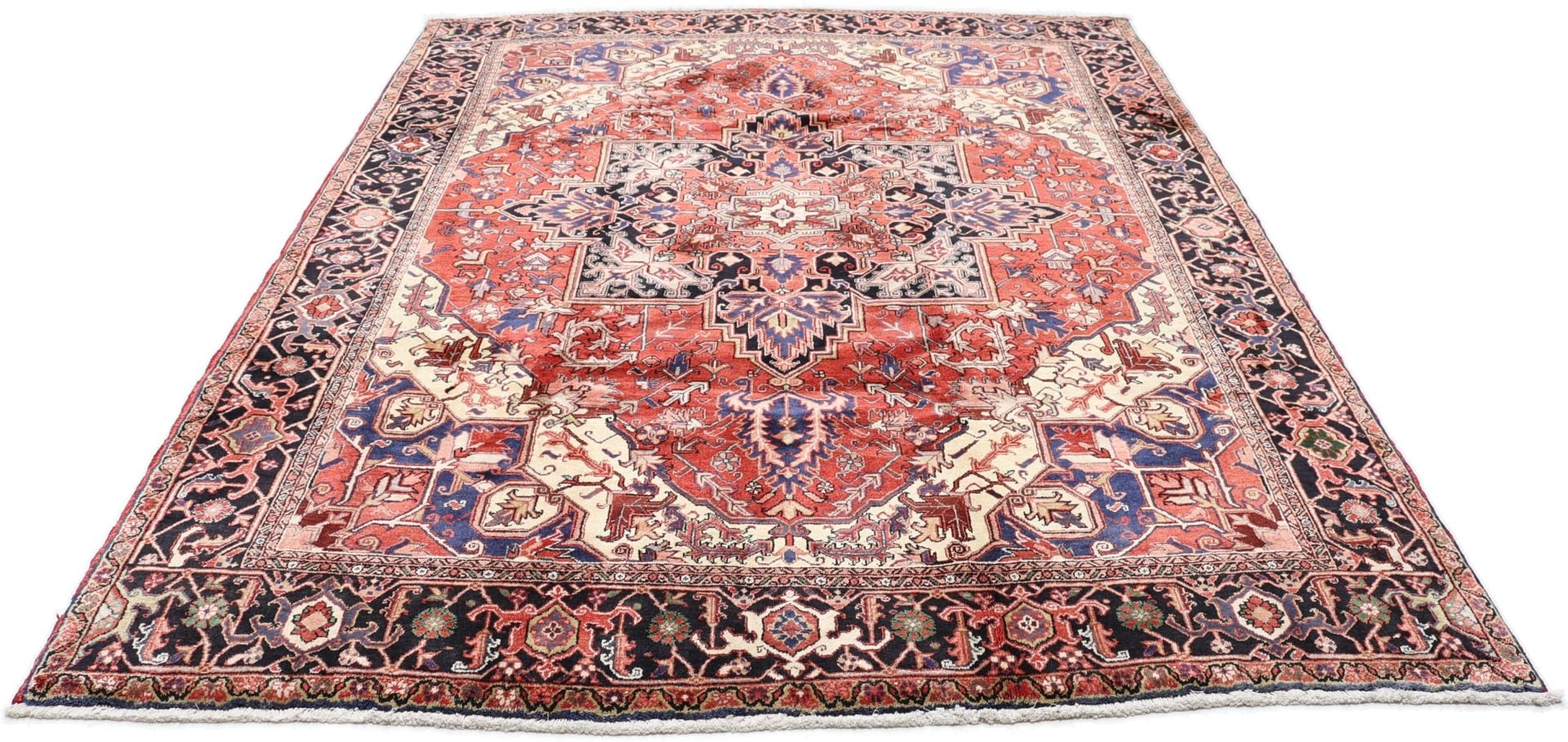 Perserteppich Heriz 250 x 325 cm Schurwolle handgeknüpft