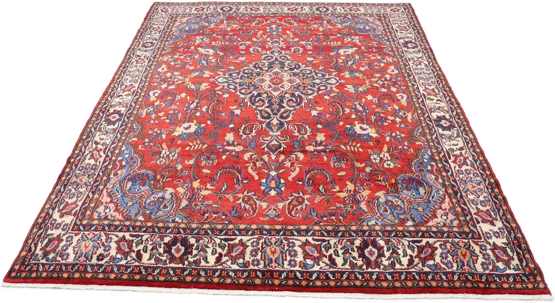 Perserteppich Hamadan 200 x 300 cm Schurwolle handgeknüpft