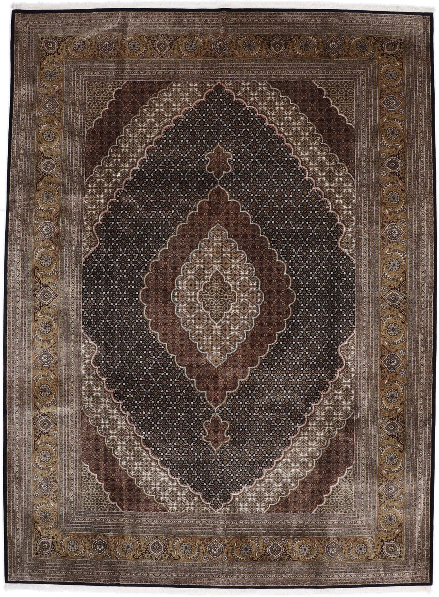 Orientteppich Mir 305 x 405 cm Schurwolle handgeknüpft