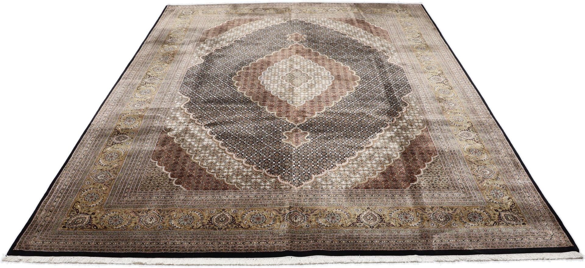 Orientteppich Mir 305 x 405 cm Schurwolle handgeknüpft