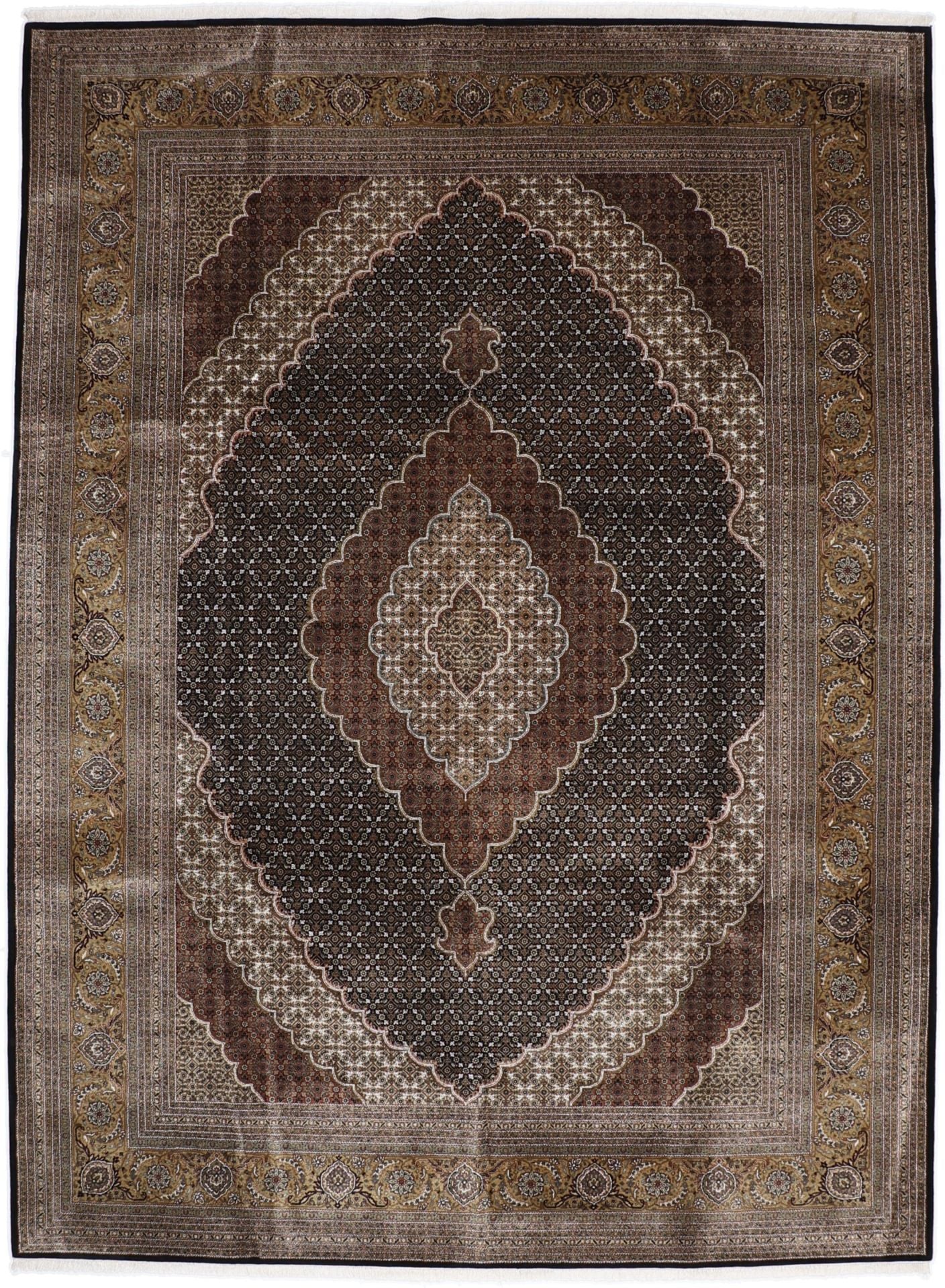 Orientteppich Mir 300 x 405 cm Schurwolle handgeknüpft langlebig