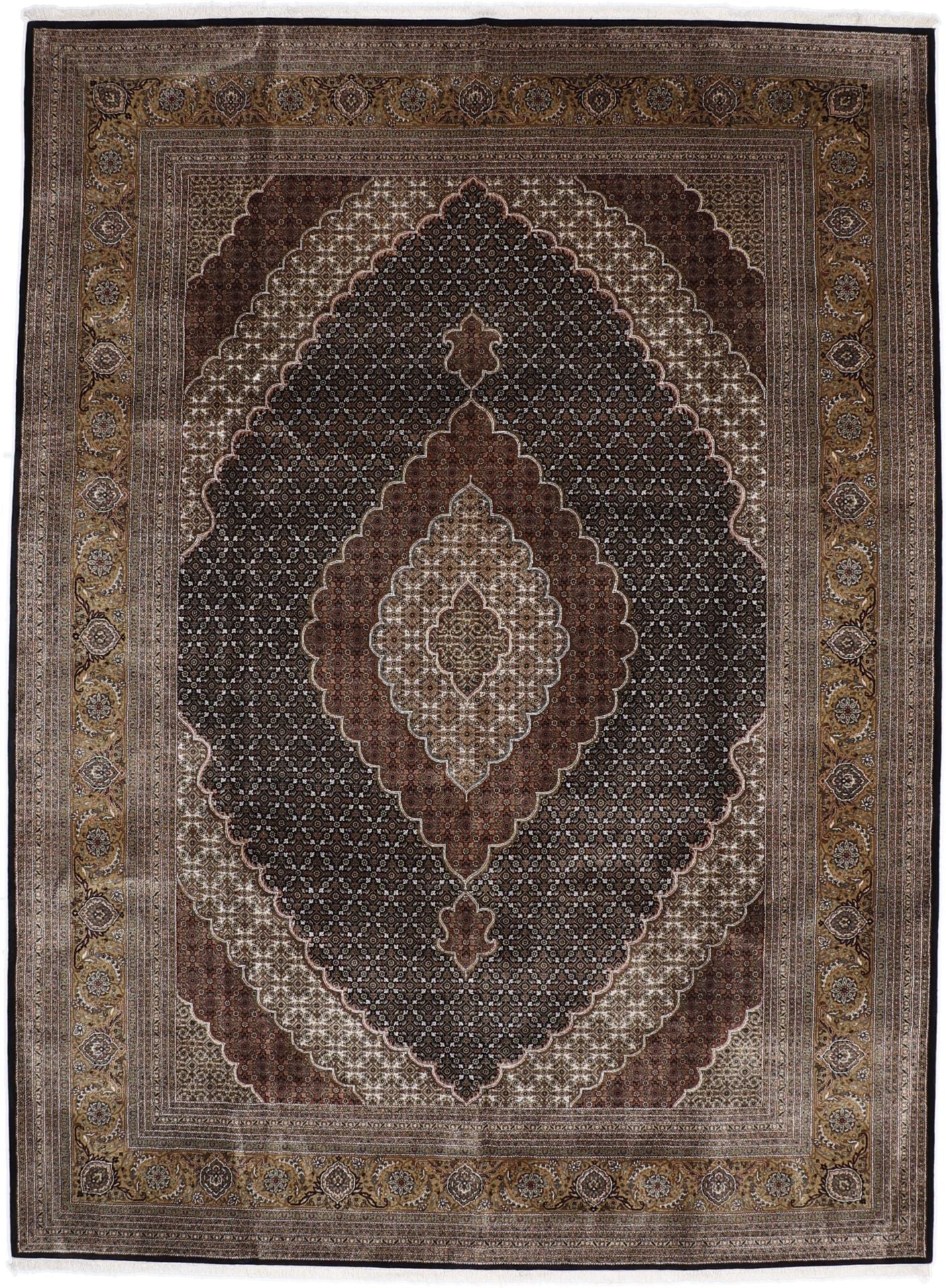 Orientteppich Mir 305 x 405 cm Schurwolle handgeknüpft langlebig