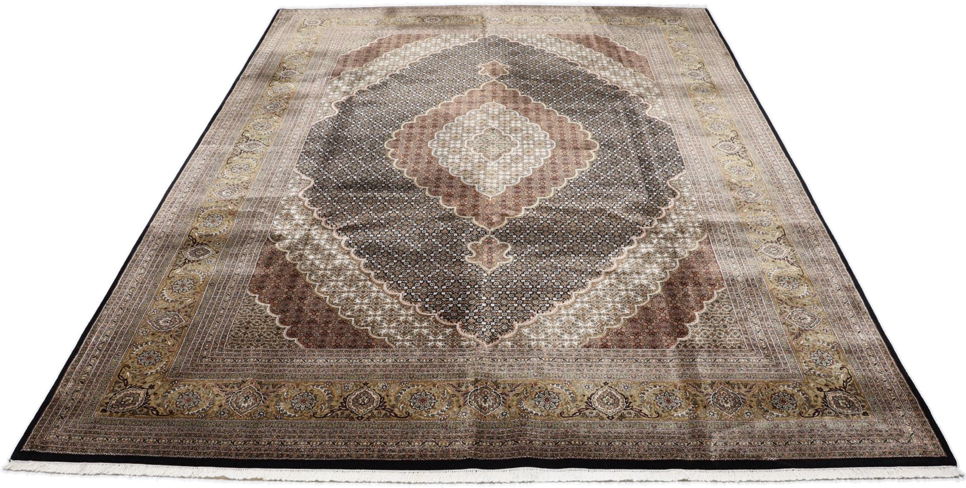 Orientteppich Mir 300 x 405 cm Schurwolle handgeknüpft langlebig