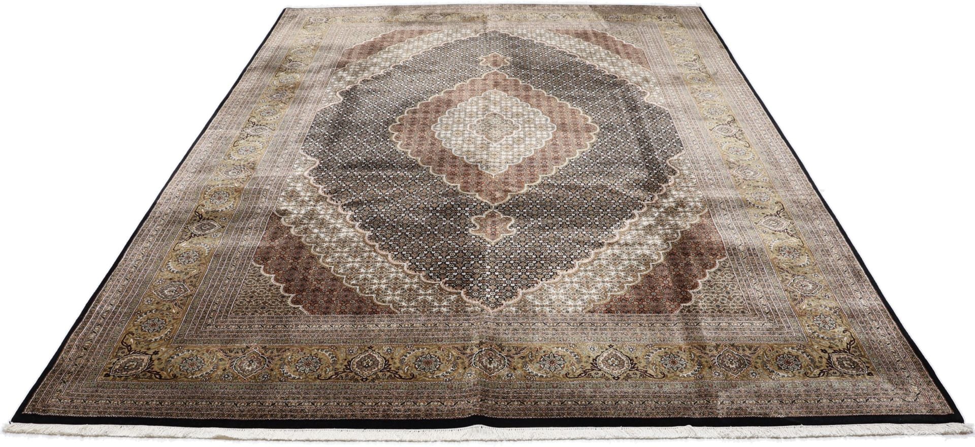 Orientteppich Mir 305 x 405 cm Schurwolle handgeknüpft langlebig