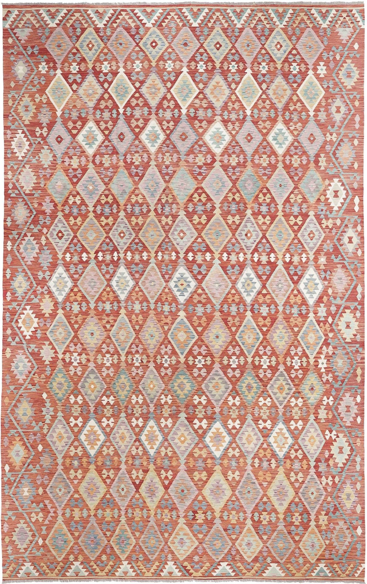 Orientteppich Pakistan 305 x 495 cm Schurwolle handgewebt Kelim